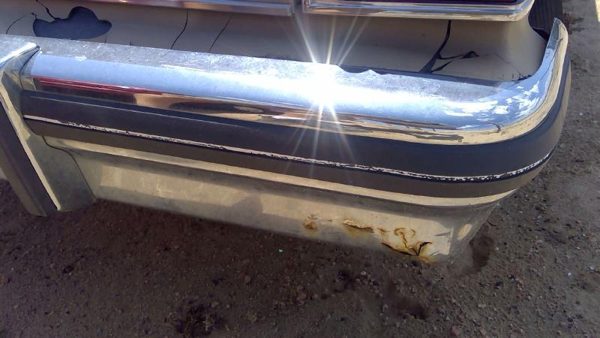 1985 Oldsmobile Delta 88 Rear Bumper Assembly Olds Rusted — photo 11