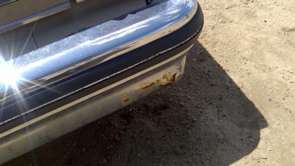 1985 Oldsmobile Delta 88 Rear Bumper Assembly Olds Rusted — photo 9