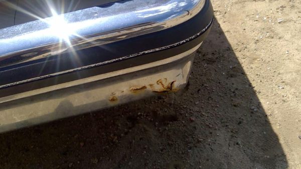1985 Oldsmobile Delta 88 Rear Bumper Assembly Olds Rusted — photo 10