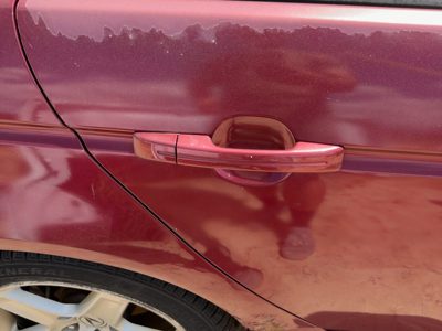 2004-2008 Acura Tl Passenger Right Rear Outside Door Handle Oem Back Redondo Red