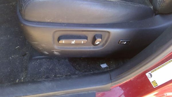10-12 Lexus Hs250h Hybrid Driver Left Side Power Seat Switch With Trim Black 25 — photo 5