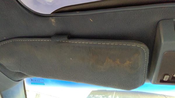 88-91 Olds Cutlass Calais Driver Left Sun Visor Oem Blue 2 Door — photo 4