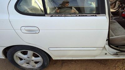 2002 Nissan Sentra Rear Door RH White QM1