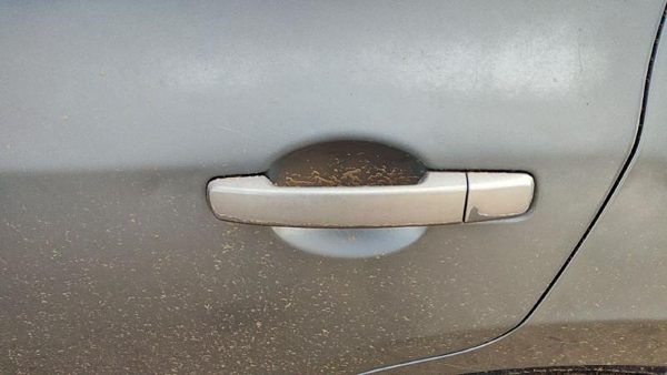 2007-2012 Nissan Altima Driver Left Rear Outside Door Handle Oem Back Gray W40 — photo 2