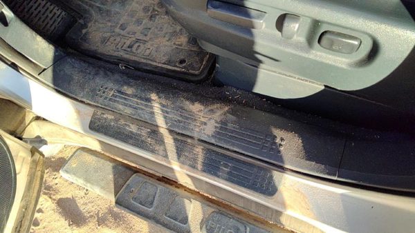 09-15 Honda Pilot Driver Left Lower Sill Step Moulding Trim Panel Gray/Blue Gr — photo 1