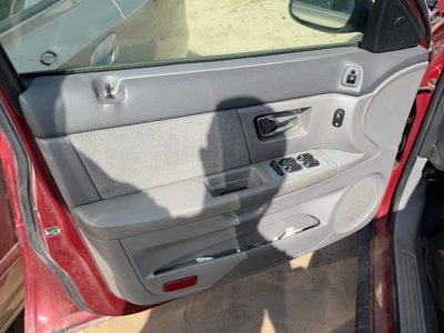 00-02 Taurus Driver Left Front Door Trim Panel With Master Switch Graphite Gray