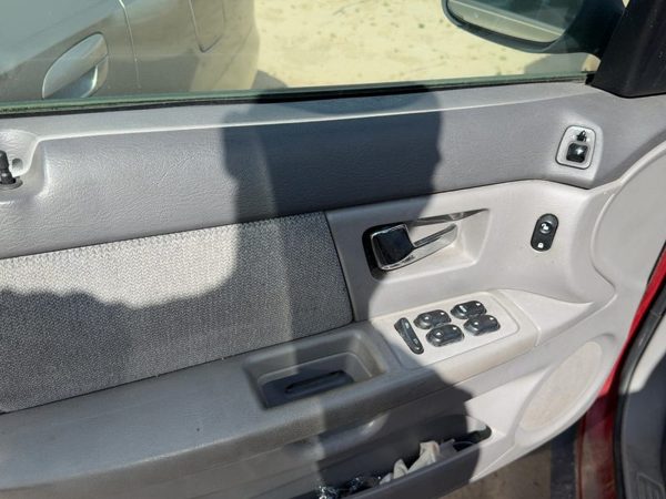 00-02 Taurus Driver Left Front Door Trim Panel With Master Switch Graphite Gray — photo 2