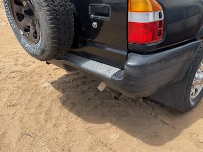 1998-1999 Isuzu Rodeo Rear Bumper Cover Assembly Oem Back 5903547
