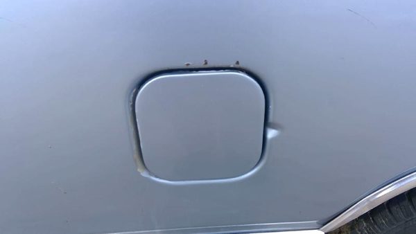 1989 Dodge Ram D100 Fuel Tank Door With Hinge Gas Lid Oem Filler Blue — photo 2