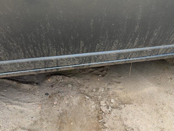 1998-2004 Cadillac Seville Passenger Right Front Lower Door Molding Thunder Gray — photo 4