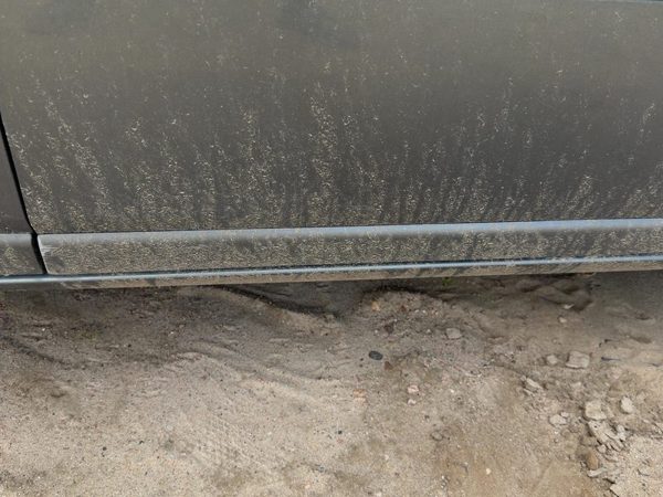 1998-2004 Cadillac Seville Passenger Right Front Lower Door Molding Thunder Gray — photo 6