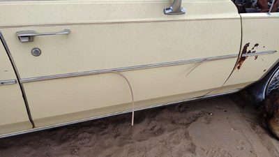 77-84 Cadillac Deville Passenger Right Front Moulding From Door Oem Trim Strip