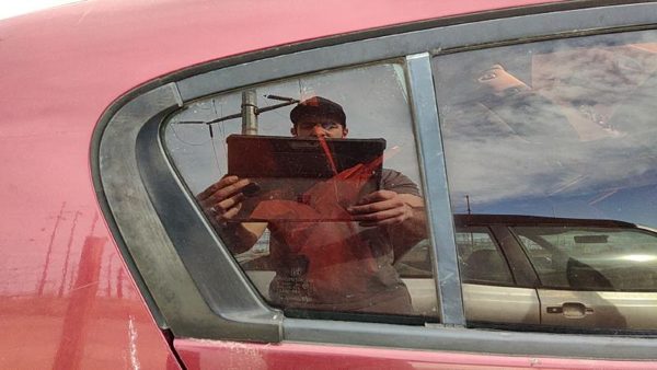 10-14 Insight Passenger Right Rear Vent Window Back Door Glass With Frame Oem — photo 2