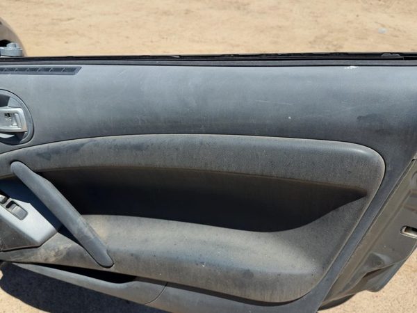 06-12 Eclipse Passenger Right Front Door Trim Panel With Switches Hatchback Gray — photo 2