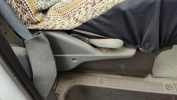 1992-1996 Ford Van E250 Passenger Right Side Seat Trim Panel Oem Gray — photo 1