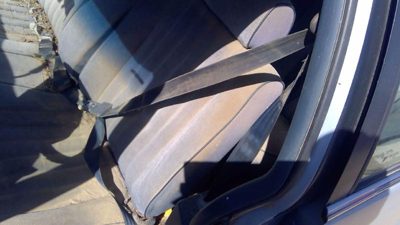 91-93 Chevy Caprice Driver Left Front Seat Belt Retractor Oem Shoulder Blue
