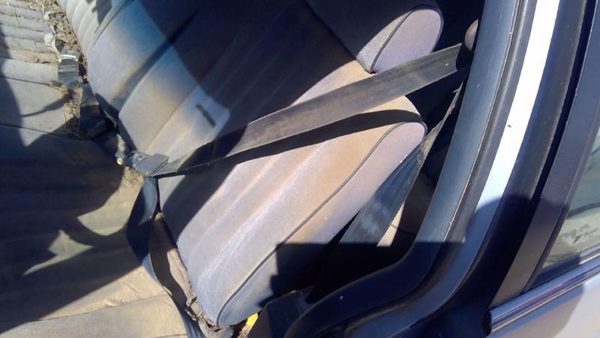91-93 Chevy Caprice Driver Left Front Seat Belt Retractor Oem Shoulder Blue — photo 1