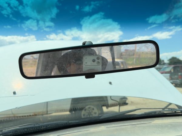 2000-2004 Ford F150 Inside Rear View Mirror Oem Windshield Mounted 2L1Z17700Aa — photo 4