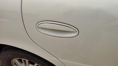 00-05 Buick Lesabre Passenger Right Rear Outside Door Handle Oem Back White 40U