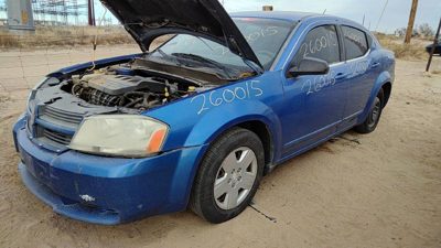 2008-2014 Dodge Avenger Driver Left Front Brake Caliper With Mount Bracket Oem