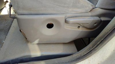 2005-2009 Chevy Uplander Driver Left Side Seat Trim Panel Oem Gray 17B