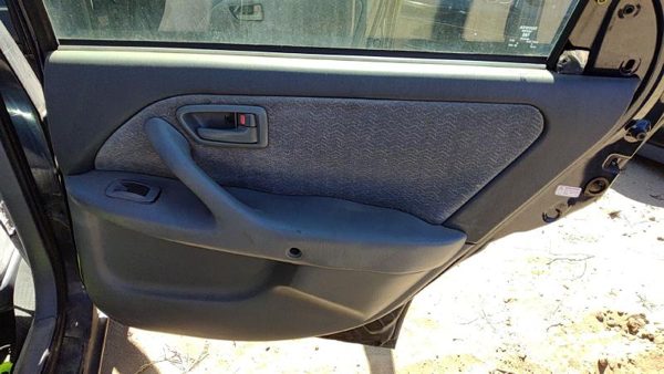 99-01 Camry Passenger Right Rear Door Trim Panel With Switches Back Gray 10 — photo 1