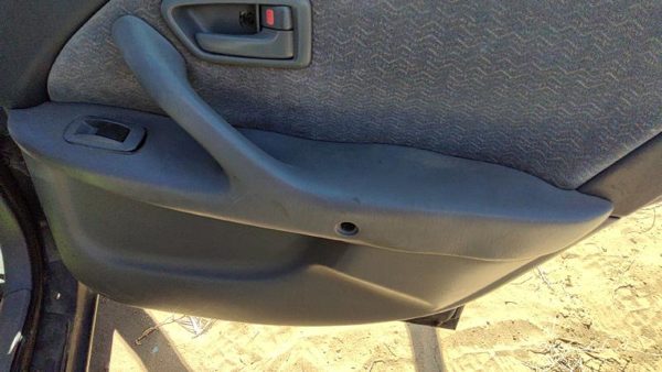 99-01 Camry Passenger Right Rear Door Trim Panel With Switches Back Gray 10 — photo 6