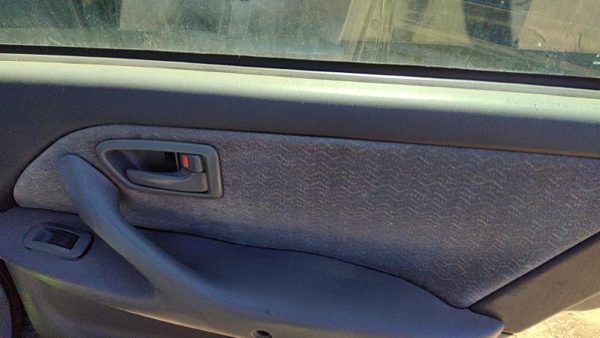 99-01 Camry Passenger Right Rear Door Trim Panel With Switches Back Gray 10 — photo 3