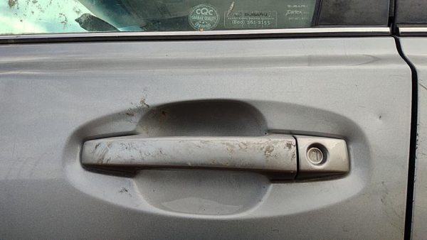 10-14 Legacy Outback Driver Left Front Outside Door Handle Ssm Steel Silver — photo 4