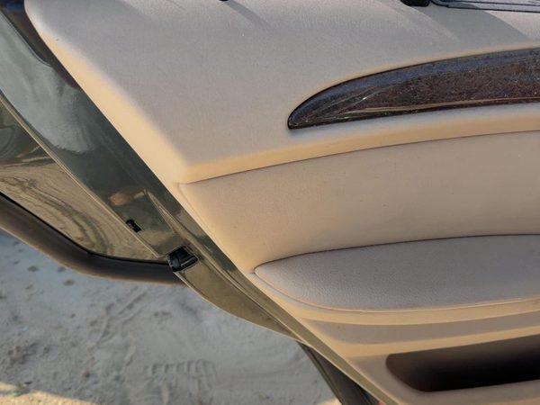 03-06 Bmw X5 Driver Left Rear Door Trim Panel With Switches Back E53 Beige Lchc — photo 3