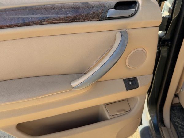 03-06 Bmw X5 Driver Left Rear Door Trim Panel With Switches Back E53 Beige Lchc — photo 7