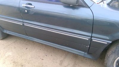 1991 Mitsubishi Galant VR-4 Passenger Right Front Door Shell OEM RH Green