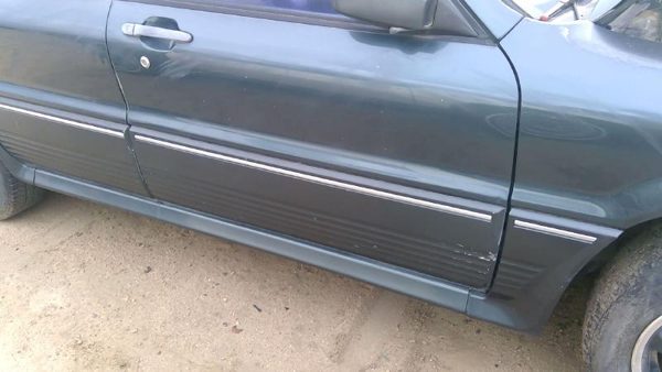1991 Mitsubishi Galant VR-4 Passenger Right Front Door Shell OEM RH Green — photo 1