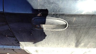 1996-2000 Honda Civic Passenger Right Front Outside Door Handle Oem Black Coupe