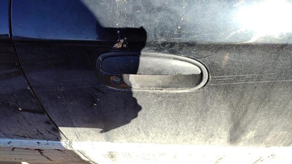 1996-2000 Honda Civic Passenger Right Front Outside Door Handle Oem Black Coupe — photo 1