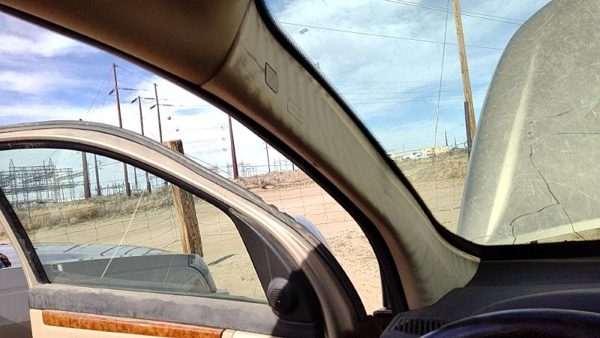 07-09 Grand Vitara Xl-7 Driver Left A Pillar Trim Windshield Post Panel Oem Tan — photo 1