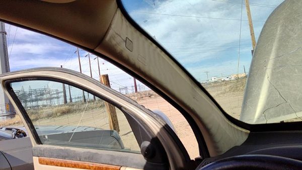 07-09 Grand Vitara Xl-7 Driver Left A Pillar Trim Windshield Post Panel Oem Tan — photo 2