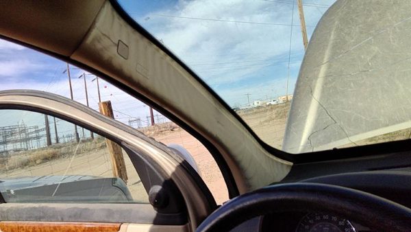 07-09 Grand Vitara Xl-7 Driver Left A Pillar Trim Windshield Post Panel Oem Tan — photo 3