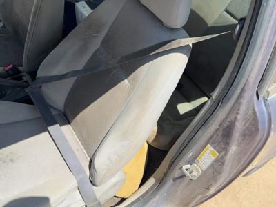 05-10 Chevy Cobalt Driver Left Front Seat Belt Retractor Oem Shoulder Gray 14B