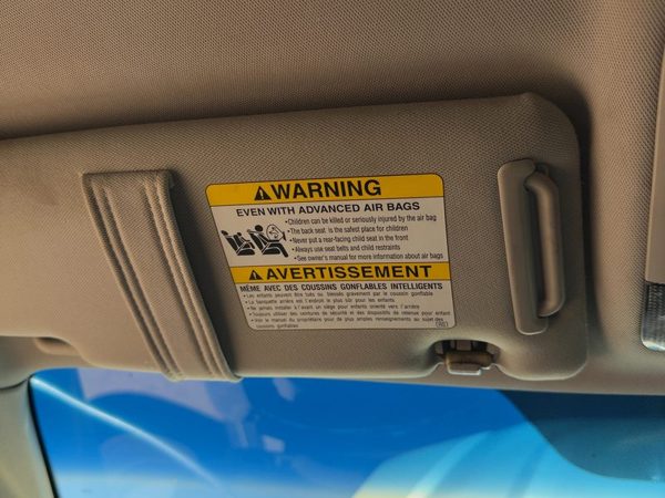 2006-2009 Subaru Legacy Outback Driver Left Sun Visor Oem Taupe Tau 92011Ag52Aor — photo 1