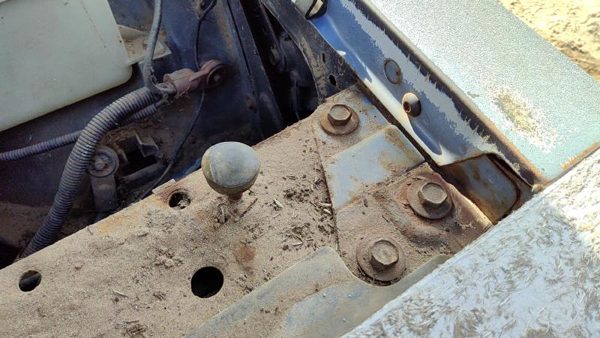 1984 Deville Sedan Hood Bumper Set Front And Rear Oem Stops Spacers Adjusters — photo 6