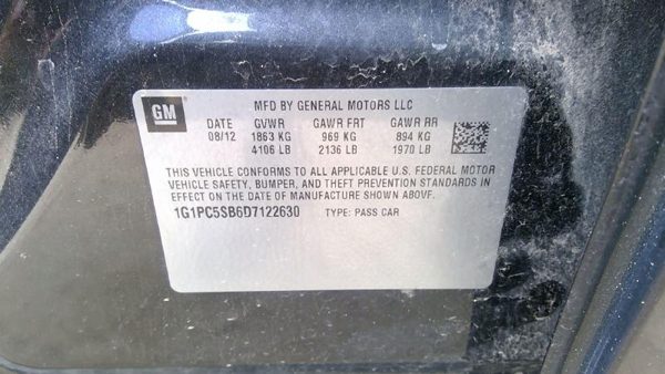 2013 Chevy Cruze — vehicle photo 4