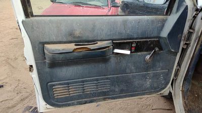 88-94 Chevy Silverado 1500 Driver Left Front Door Trim Panel Manual Windows Blue