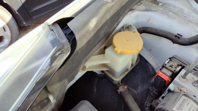 2010-2012 Subaru Legacy Outback Power Steering Fluid Remote Reservoir Tank 2.5L