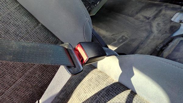2013-20 Dodge Ram 1500 Passenger Right Front Seat Belt Buckle Receiver Oem Black — photo 6