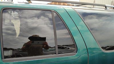 1995-2005 S10 Blazer Driver Left Rear Vent Window Back Door Glass With Frame Oem