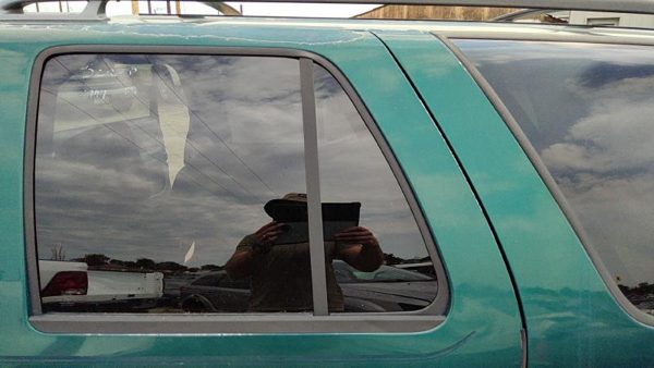 1995-2005 S10 Blazer Driver Left Rear Vent Window Back Door Glass With Frame Oem — photo 4