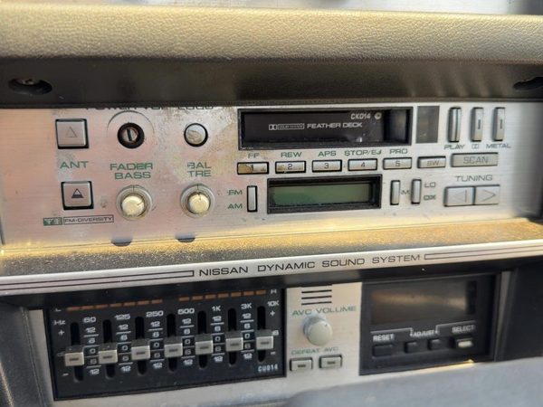 1987-1988 Nissan Maxima Stock Radio Oem Factory Stereo Am-Fm-Stereo Cassette Gl — photo 1