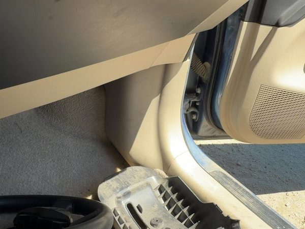 2004-2009 Toyota Prius Kick Panel Cowl Side Trim OEM 1.5L Hybrid Tan 08 — photo 2