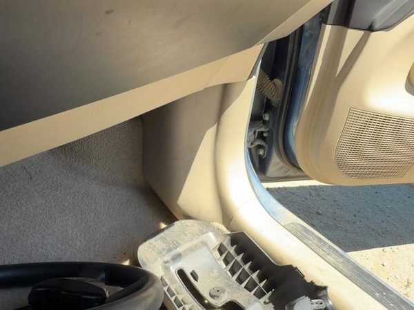 2004-2009 Toyota Prius Kick Panel Cowl Side Trim OEM 1.5L Hybrid Tan 08 — photo 1
